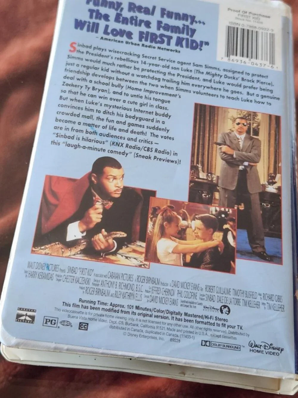 First Kid - 1997 - Clamshell VHS